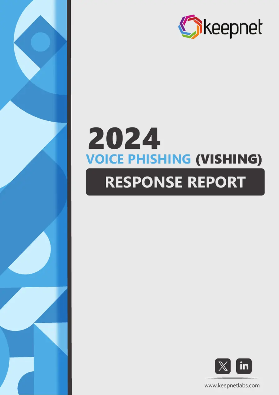 2024 Voice Phishing (Vishing) Response Report, page 1 of 20
