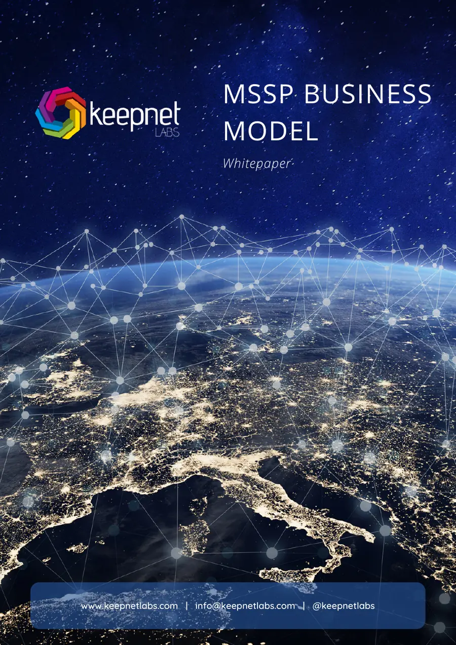 MSSP Business Model, page 1 of 11
