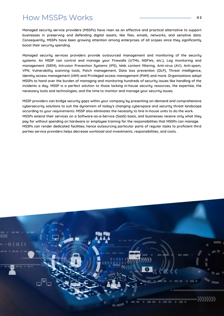 MSSP Business Model, page 4 of 11